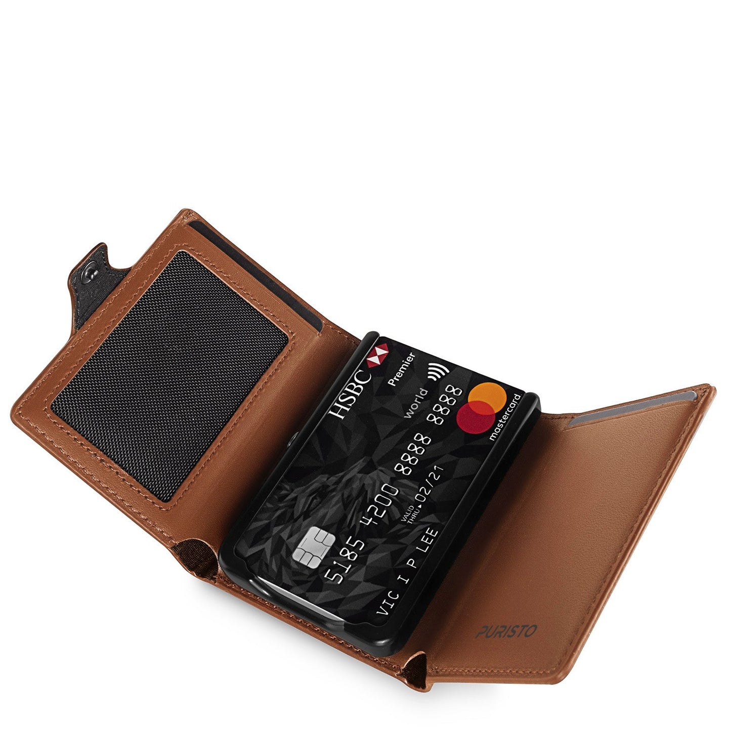 KLIK Classic con portamonete XL Mirum Cognac