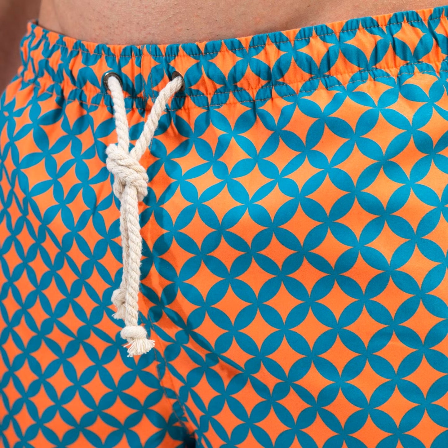 Costume Mare Sostenibile Uomo - Amalfi Arancione