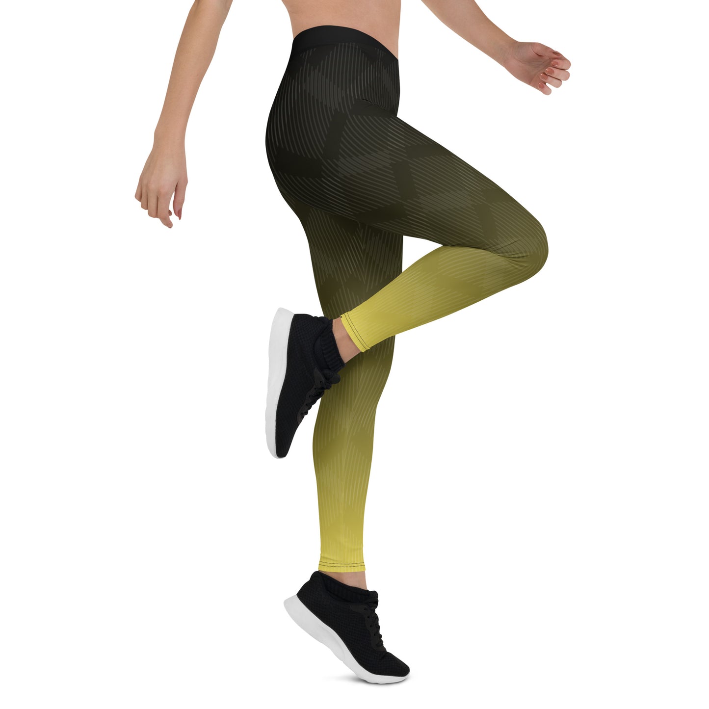 Leggings Giallo-Nero