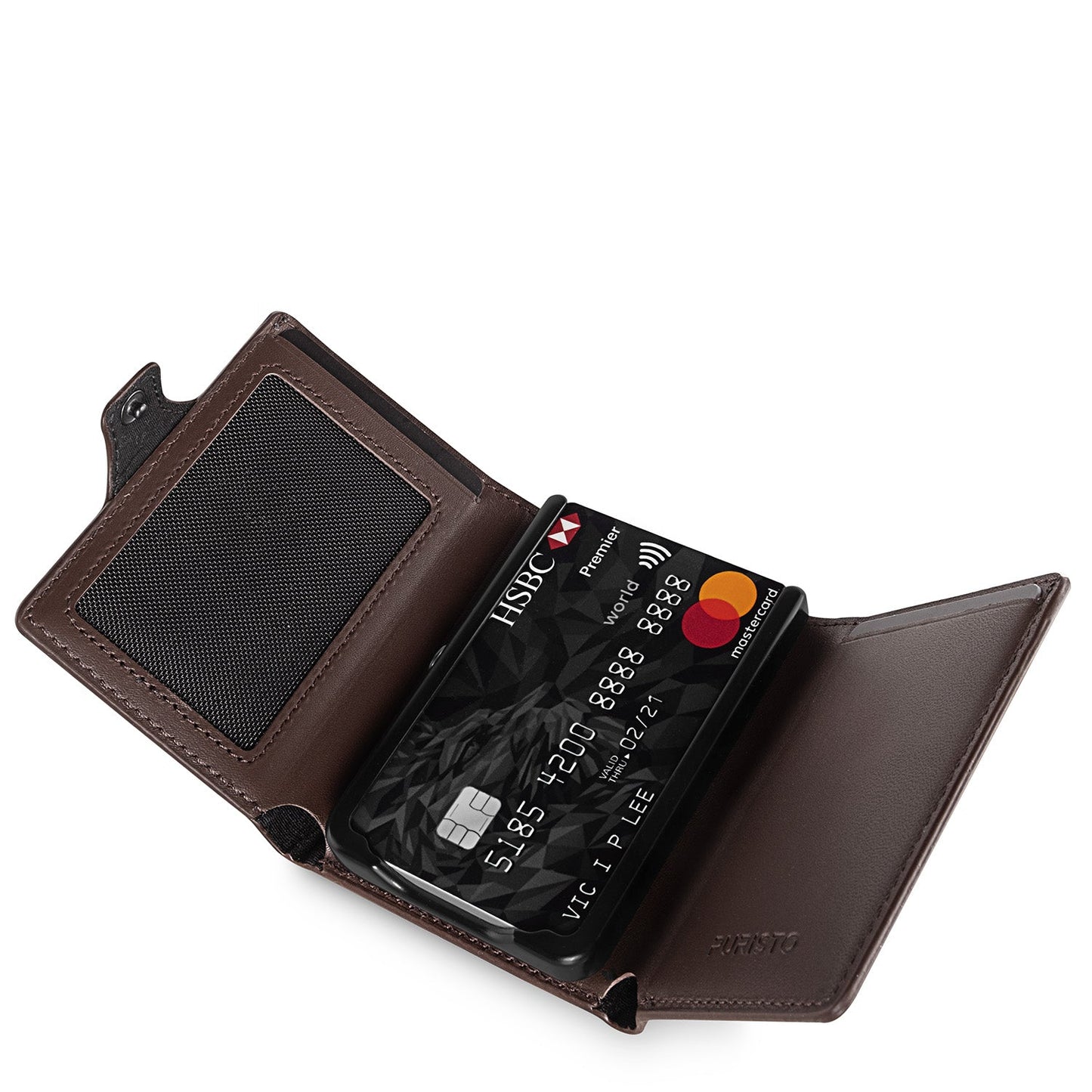 KLIK Classic con portamonete XL Pelle Marrone