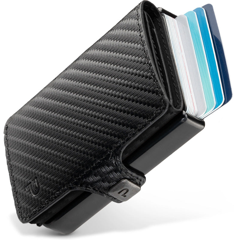 KLIK Mini con portamonete Carbon