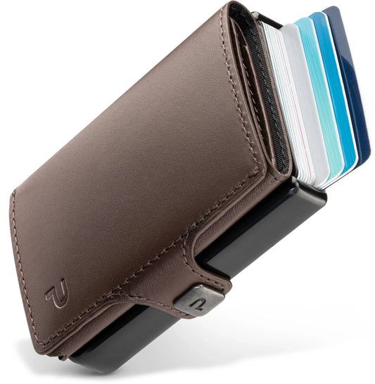 KLIK Mini con portamonete Pelle Marrone