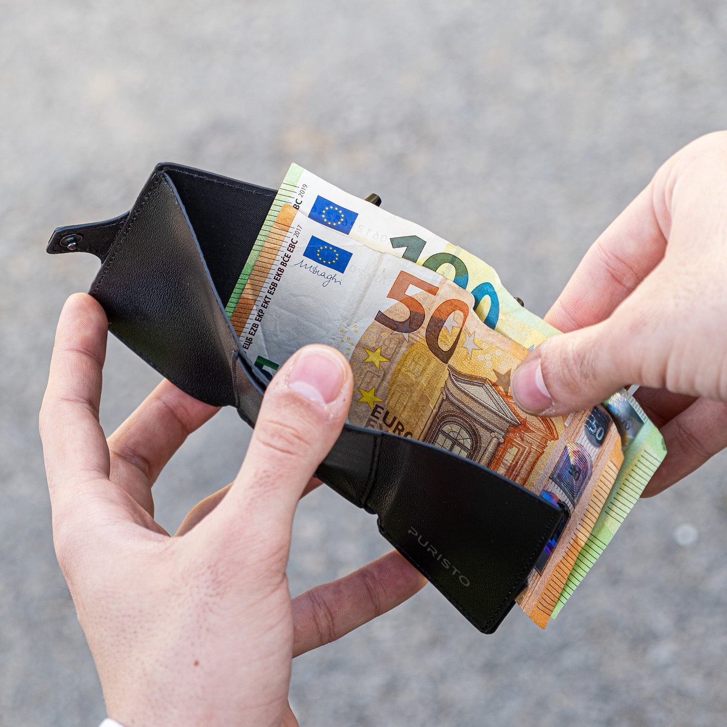 KLIK Mini con portamonete Mirum Nero