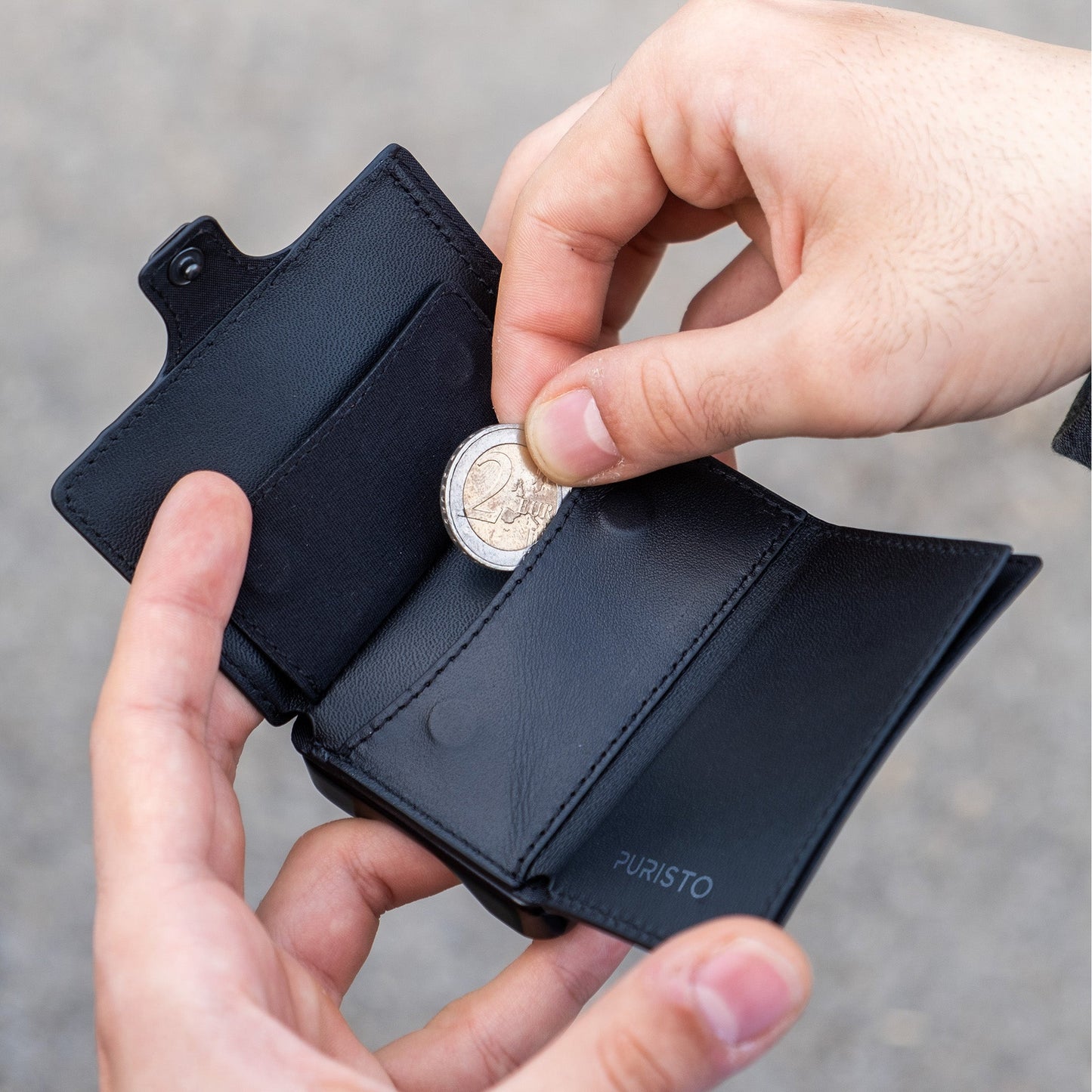 KLIK Mini con portamonete Mirum Nero