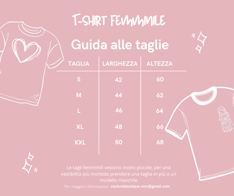 T-shirt con scritte personalizzate