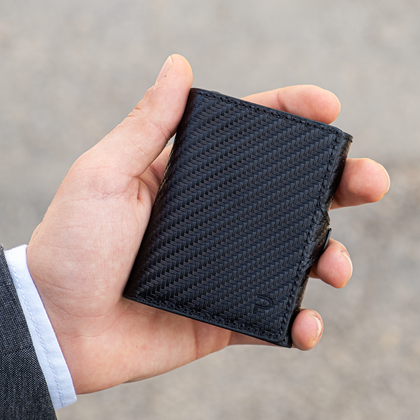KLIK Classic con portamonete XL Carbon
