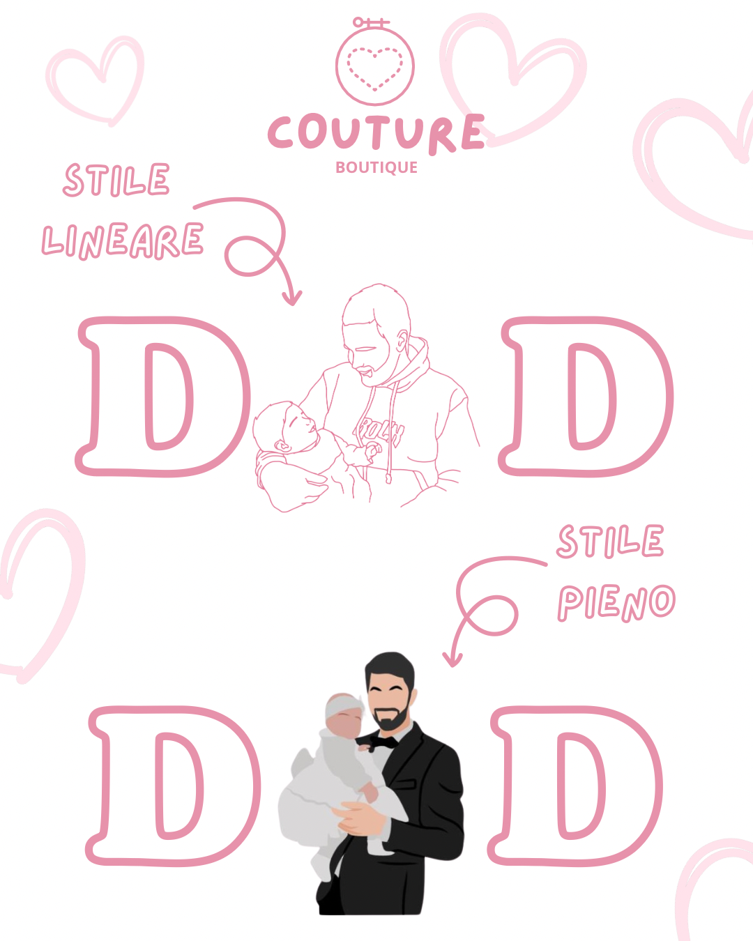 DAD/MOM ~ Felpa Unisex