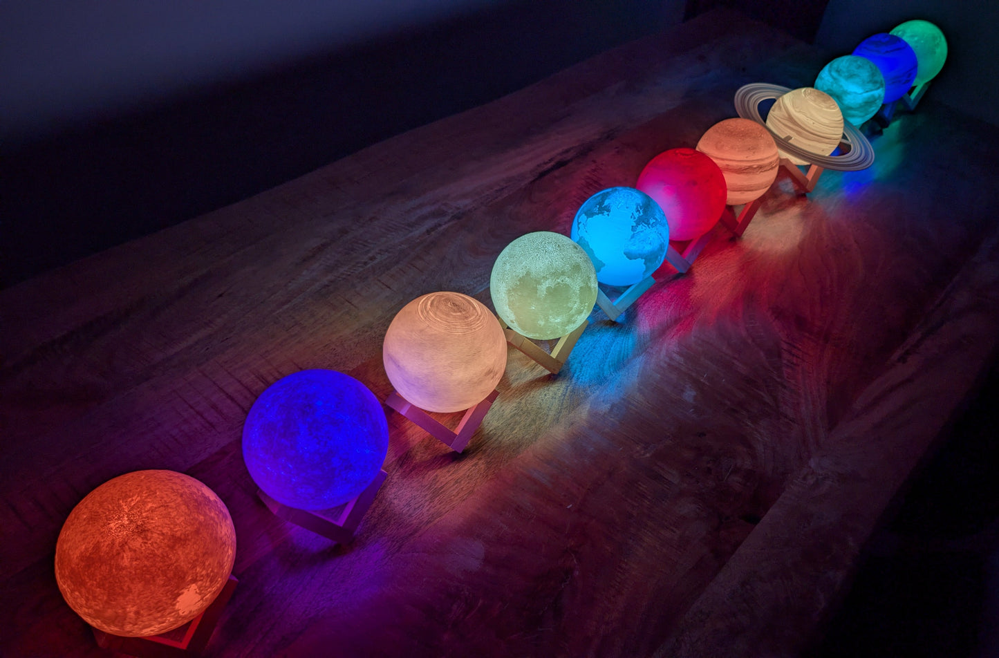 Lampada Plutone - Collezione Sistema Solare