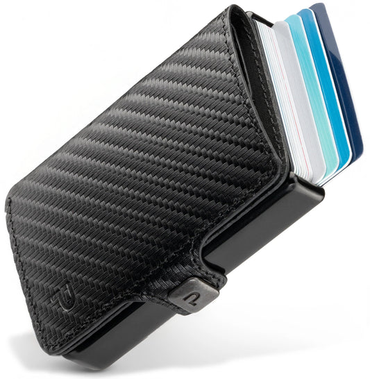 KLIK Minimal SLIM senza portamonete Carbon