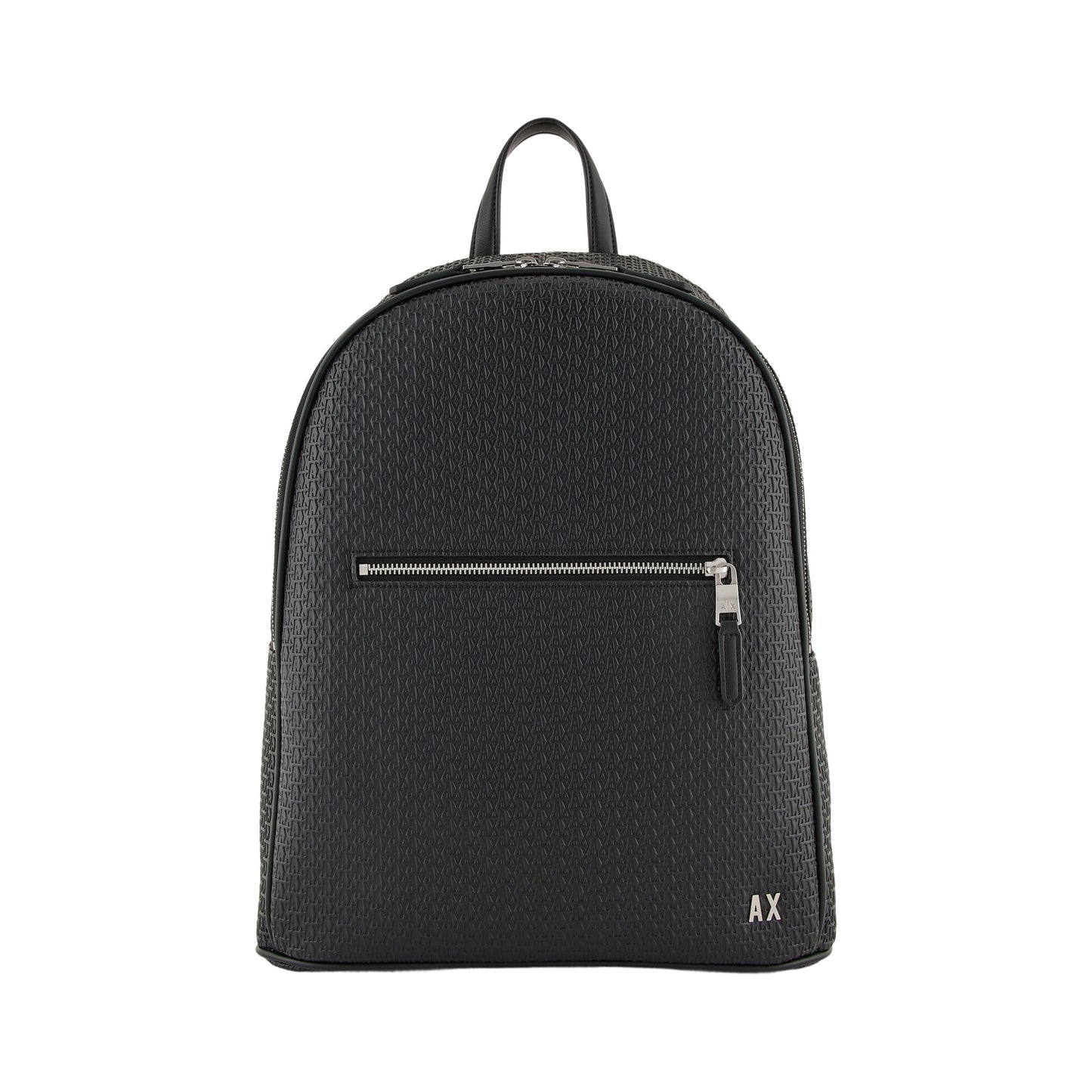 Zaino Uomo Armani Exchange con Logo in Rilievo Nero