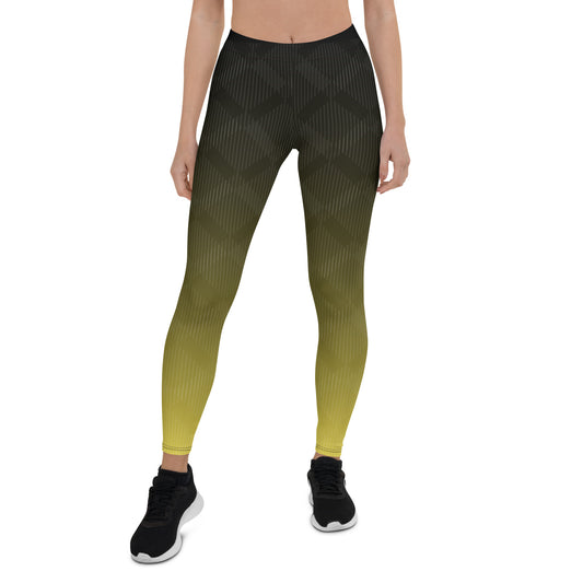 Leggings Giallo-Nero