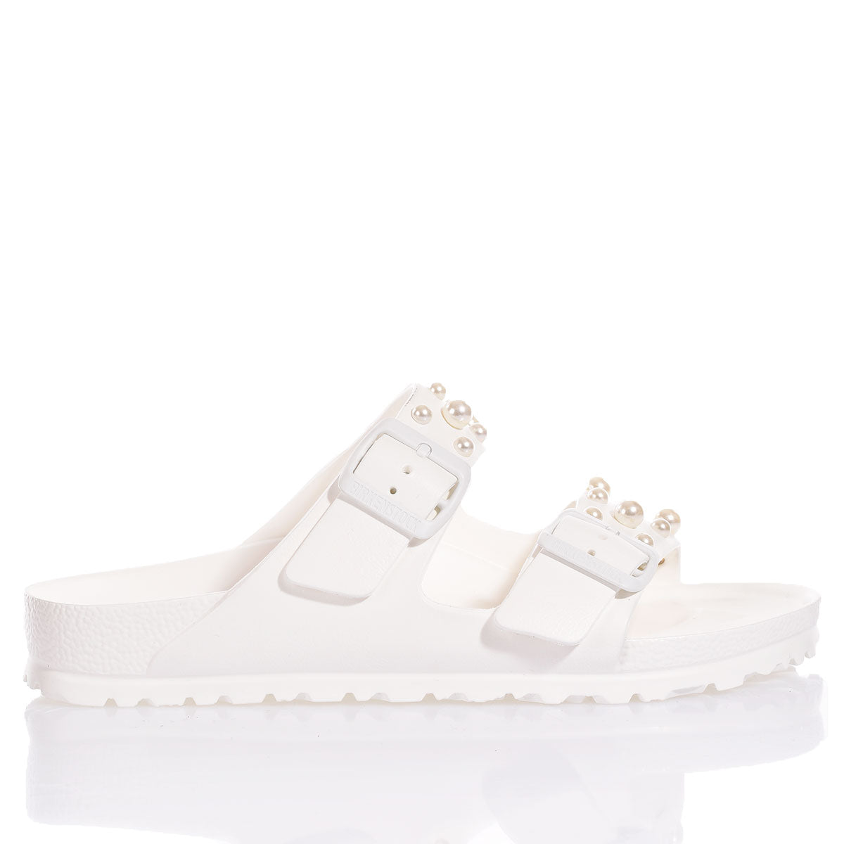 Birkenstock Arizona White Pearls