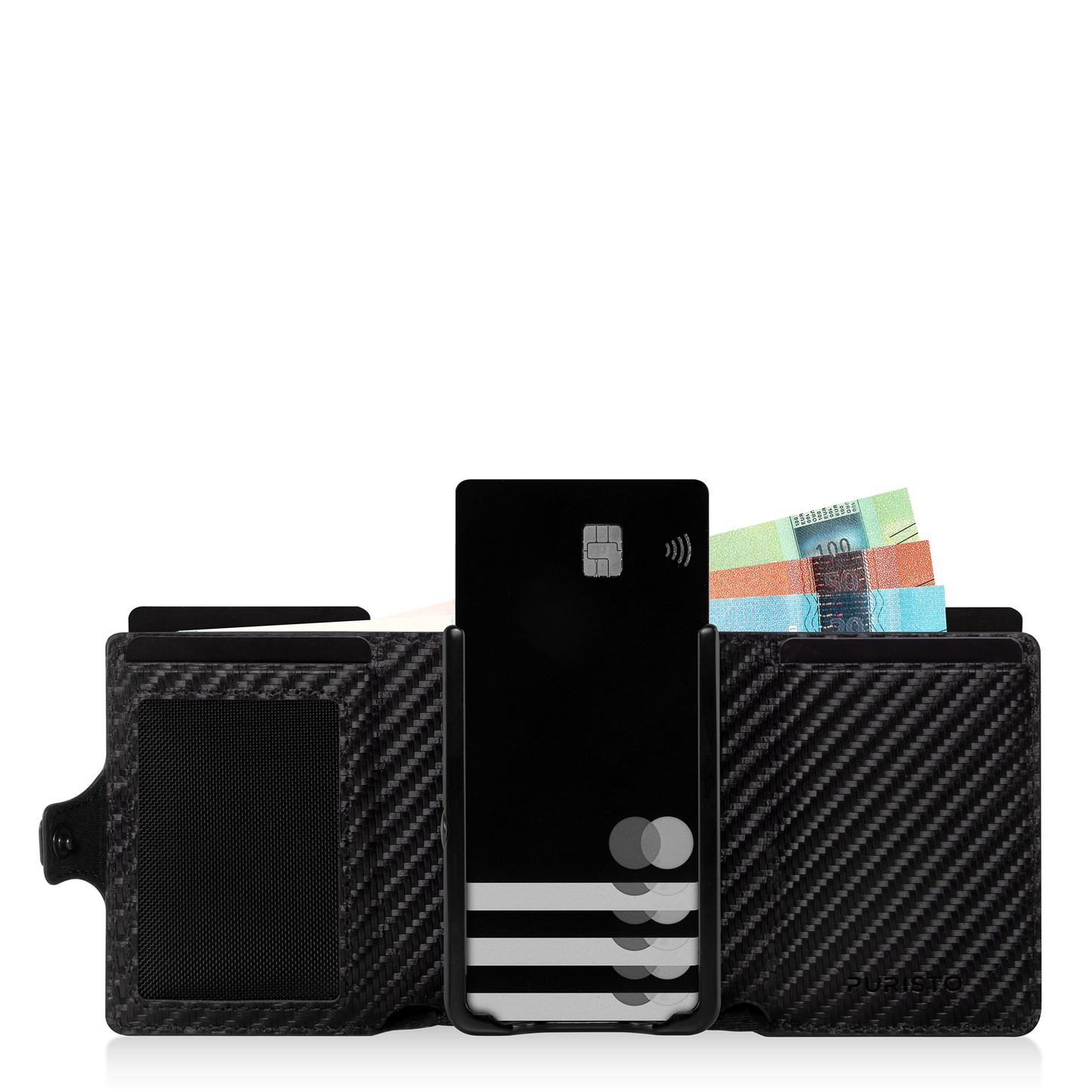 KLIK Classic con portamonete XL Carbon